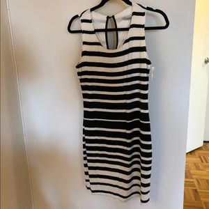 Black and white dress